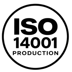 ISO 14001 certified production – environmental management